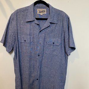 Schott NYC Button Down Shirt - Size L